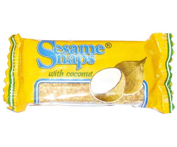 Sesame Snaps - Coconut - 24x30g