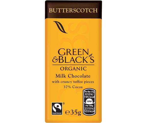 Green & Blacks - Butterscotch - 30x35g