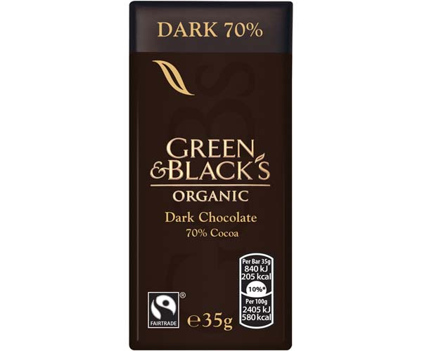 Green & Blacks - Dark - 30x35g