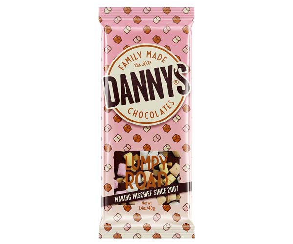 Danny's Chocolate - Lumpy Road - 15x40g