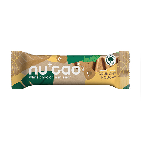 Nucao - Vegan - White Crunchy Nougat - 12x40g