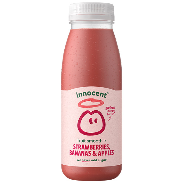Innocent Smoothie Strawberry & Banana 8x250ml DDC Foods Ltd