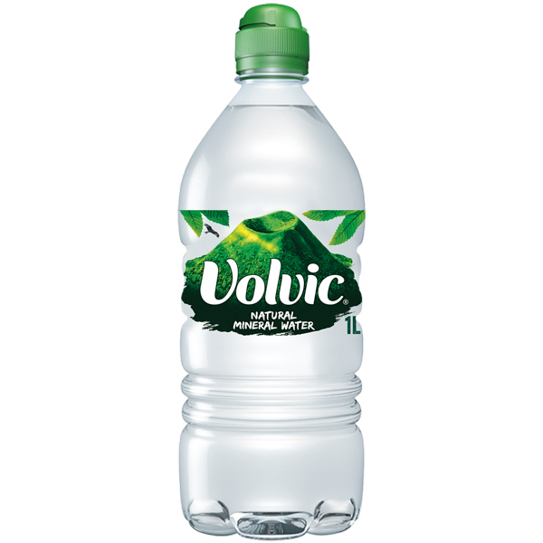 Volvic Mineral Water - Sportscap Still - 12x1L