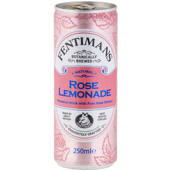 Fentimans Cans Rose Lemonade 12x250ml DDC Foods Ltd
