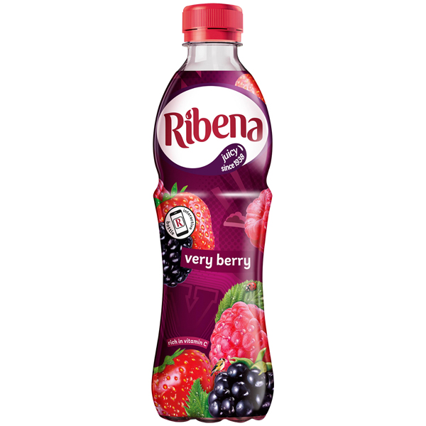 Ribena Bottle Very Berry 12x500ml DDC Foods Ltd