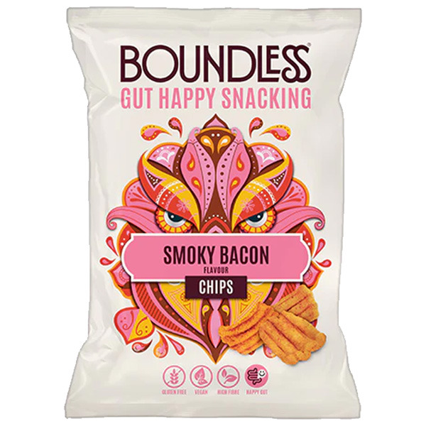 Boundless Chips - Smoky Bacon - 24x23g