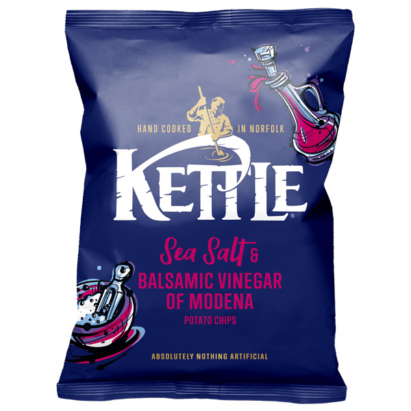 Kettles Sea Salt & Balsamic Vinegar 18x40g DDC Foods Ltd