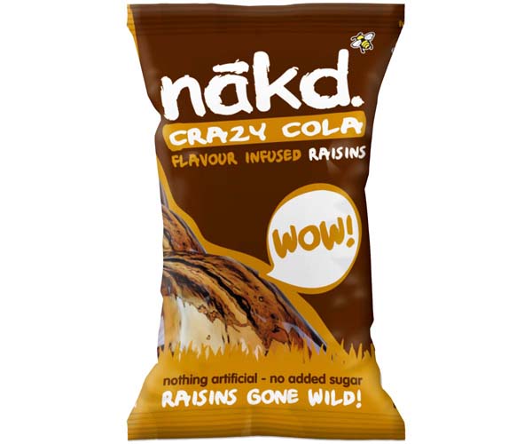 Nakd Raisins - Cola - 18x25g Bag