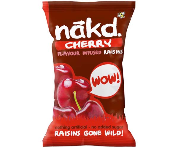 Nakd Raisins - Cherry - 18x25g Bag