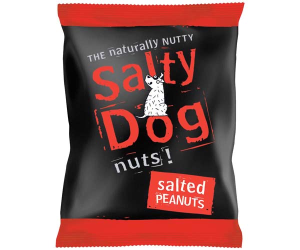 Salty Dog Peanuts - Salted - 1x24x45g Card