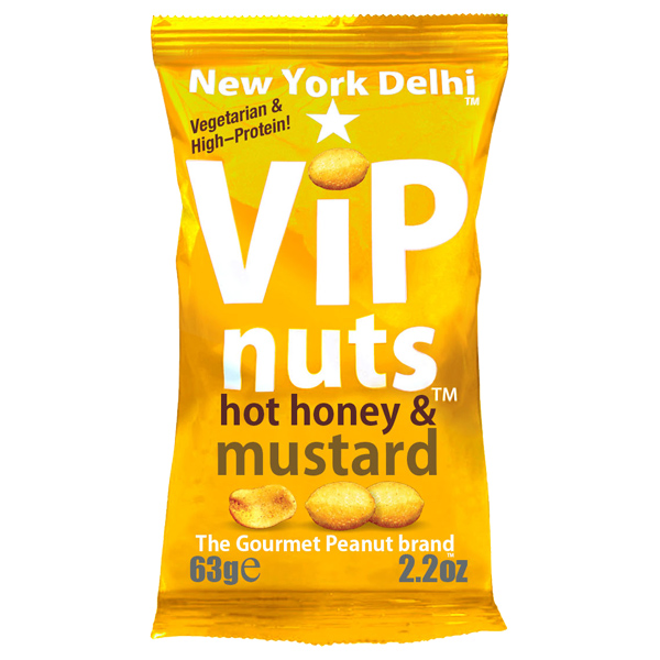 Vip Nuts - Hot Honey & Mustard - 12x63g | DDC Foods Ltd