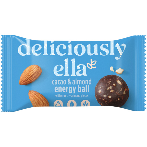 Deliciously Ella Energy Ball - Cacao & Almond - 12x40g