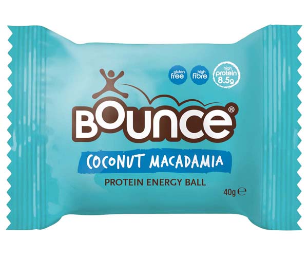 Bounce Balls - Coconut & Macadamia Ball - 12x40g