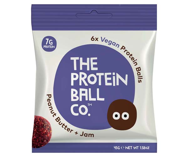 Protein Balls - Peanut Butter & Jam - Bags - 10x45g
