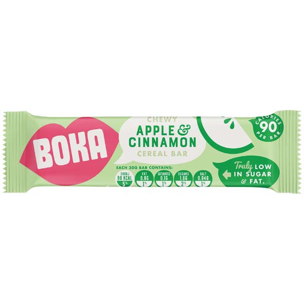 Boka Bar - Apple & Cinnamon - 24x30g