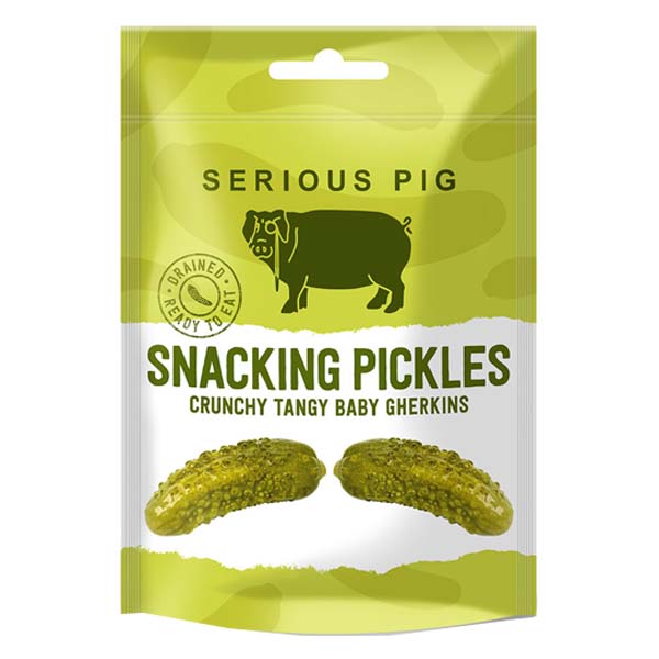Serious Pig - Snacking Pickles - 24x40g