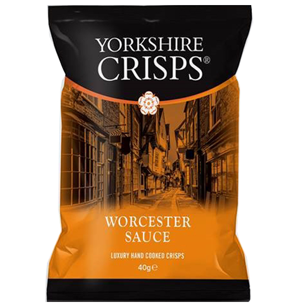 Yorkshire Crisp Worcester Sauce 24x40g DDC Foods Ltd