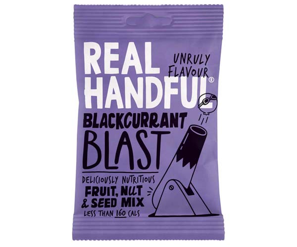 Real Handful - Trail Mix - Blackcurrant Blast - 12x35g
