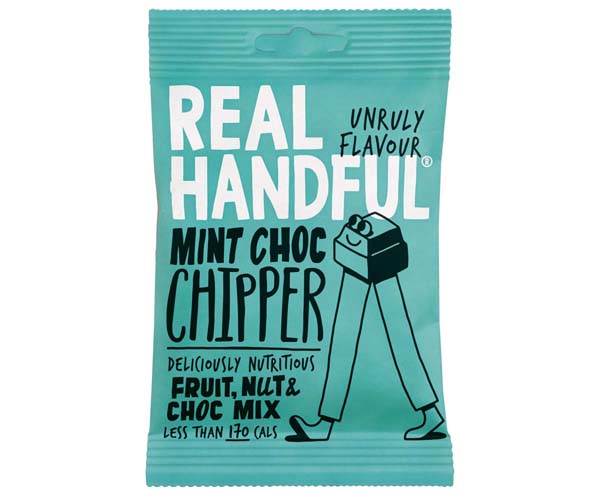 Real Handful - Trail Mix - Mint Choc Chipper - 12x35g