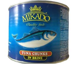 Tuna Chunks In Brine - 6x1.88kg