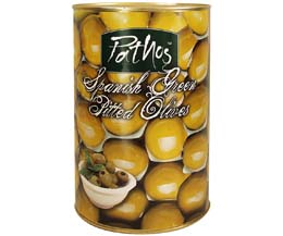 Pitted Green Olives - 1x4.15kg