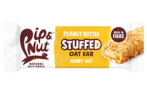 Pip & Nut - Stuffed Peanut Butter Oat Bar - Honey Nut - 15x45g
