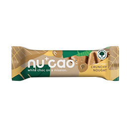 Nucao - Vegan - White Crunchy Nougat - 12x40g