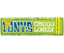 Tony's Chocolonely - 51% Dark Chocolate, Almond & Sea Salt - 35x47g