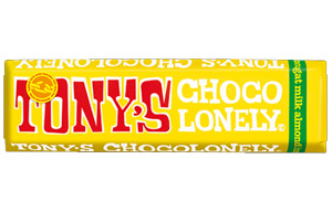 Tony's Chocolonely - Milk Chocolate, Almond Honey Nougat - 35x47g