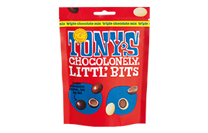 Tony's Chocolonely - Littl' Bits - Triple Chocolate Mix - 8x100g