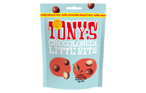 Tony's Chocolonely - Littl' Bits - Milk Chocolate Biscuit Mix - 8x100g