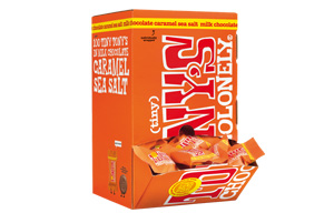Tony's Chocolonely - Tiny's - Orange - Milk Caramel Sea Salt - 1x900g