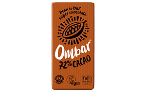 Ombar - Raw Chocolate - Dark 72% - 10x35g