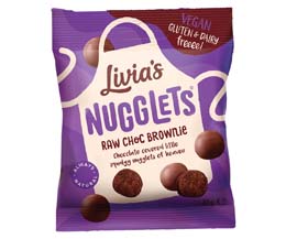 Livias Kitchen - Nugglets - Raw Choc Brownie - 9x35g