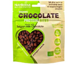 Nutrilicious - Chocolate Protein Bites - Milk - 12x30g