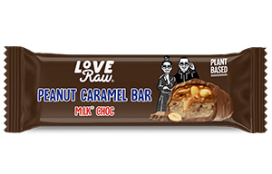 Love Raw - M:lk Choc Peanut Caramel Bar - 12x40g