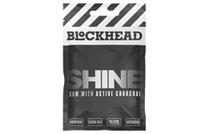 Blockhead - Shine Gum - Activated Charcoal - 12x16g