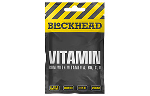 Blockhead - Vitamin Gum - D+C+B+A - 12x16g