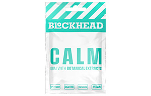 Blockhead - Calm Gum - Natural with Botanical Extracts - 12x16g