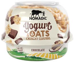 Nomadic Oat Clusters - Chocolate Low Fat Yoghurt - 6x169G
