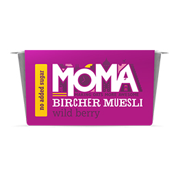 Moma Bircher Muesli - Wildberry - 6x220g