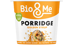 Bio&Me - Porridge Pots - Golden Syrup - 8x65g