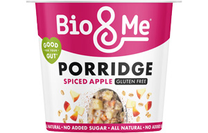 Bio&Me - Porridge Pots - GF Spiced Apple - 8x58g