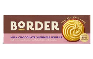 Border Biscuits - Light & Choc Viennese Whirls - 12x150g