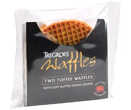 Tregroes Waffles - Butter Toffee Dbl - 15x2