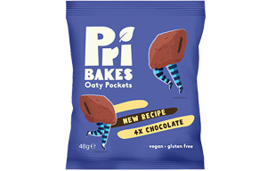 Pri's Bakes - Oaty Pockets - Chocolate - 12x48g