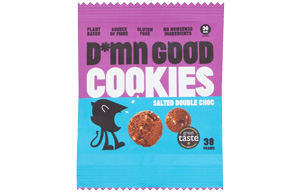 DAMN GOOD - Cookies - Salted Double Choc - 12x38g