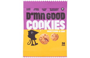 DAMN GOOD - Cookies - Honeycomb and Choc - 12x38g