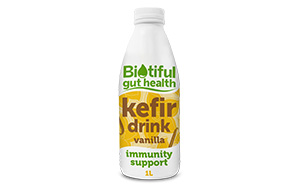 Biotiful - Kefir - Gut Health Drink - Vanilla - 6x1L