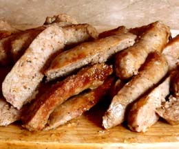 Sliced Lincolnshire Sausage - 1x500g